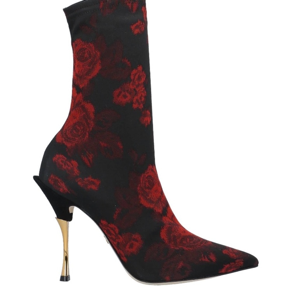 Dolce & Gabbana Roses Ankle Boot